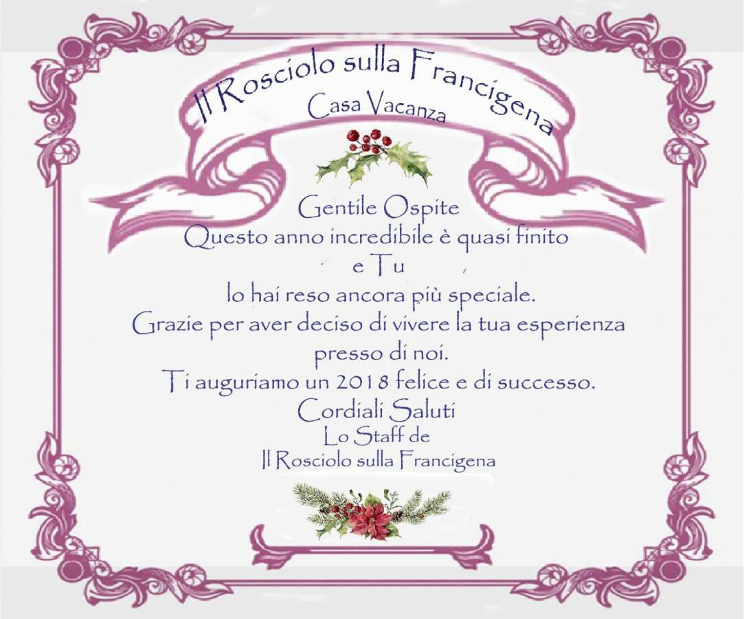 Il Rosciolo Sulla Francigena Διαμέρισμα Formello Εξωτερικό φωτογραφία